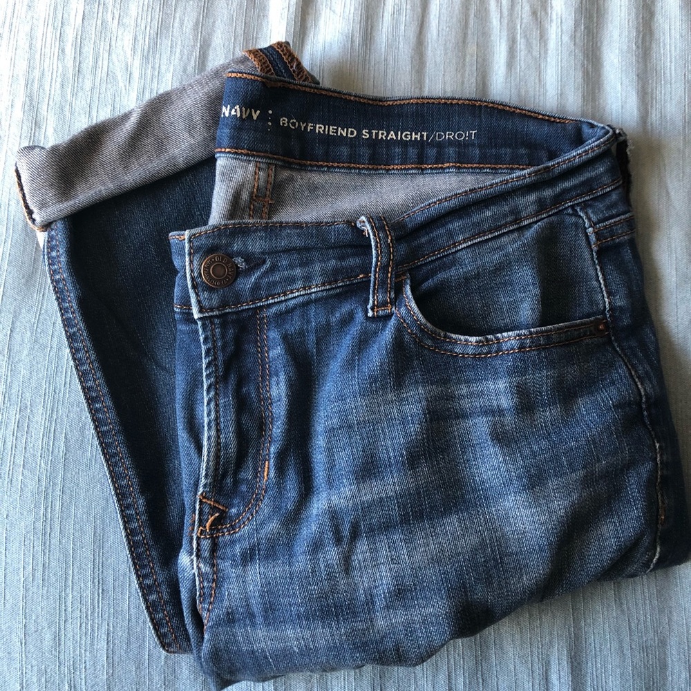 Boyfriend Blue Jeans